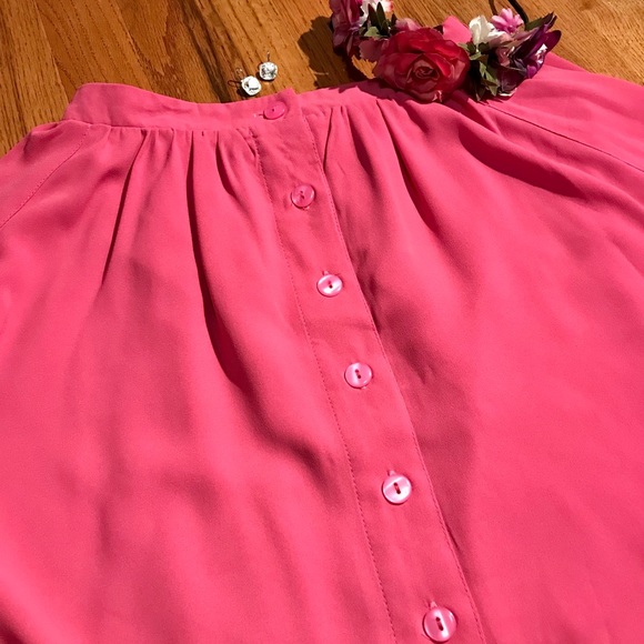 SMALL MINKPINK FLOWY BUTTON UP SKIRT - Picture 3 of 6